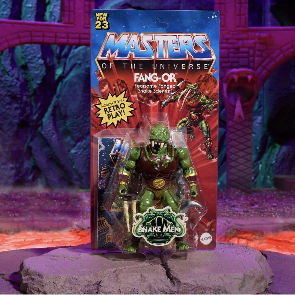 MOTU He-Man Exclusive FANGOR Figure Origins